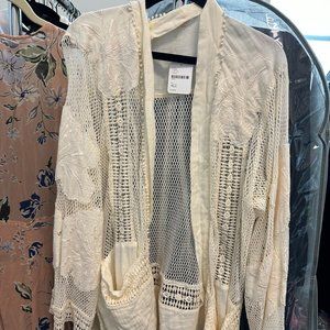Free People Mesh Design Jacket